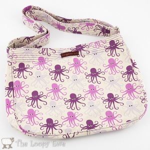 Cute Octopus Canvas Tote Bag
